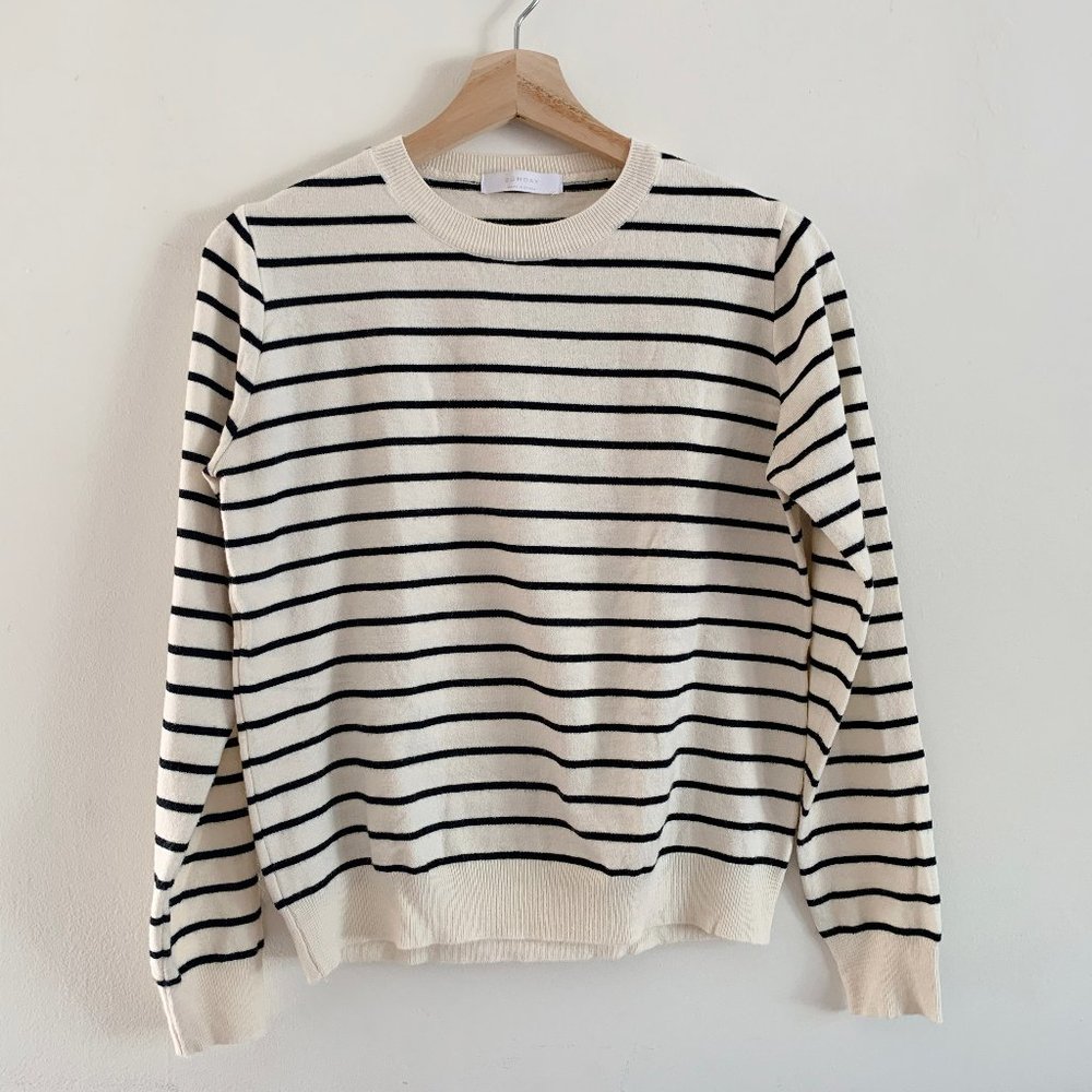Striped Crewneck Sweater - Size Small